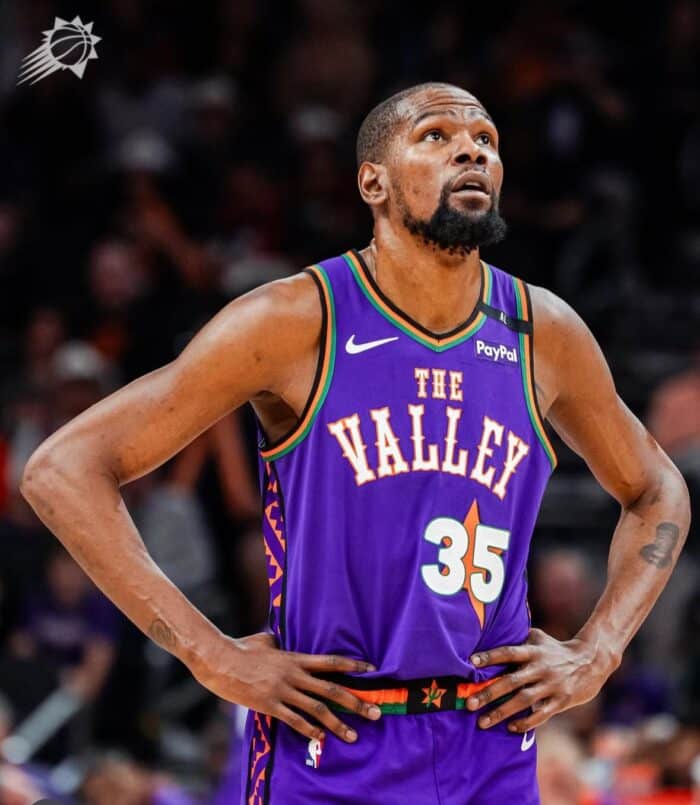 Kevin Durant pode deixar o Suns para formar trio com Tatum e Jaylen Brown no Celtics