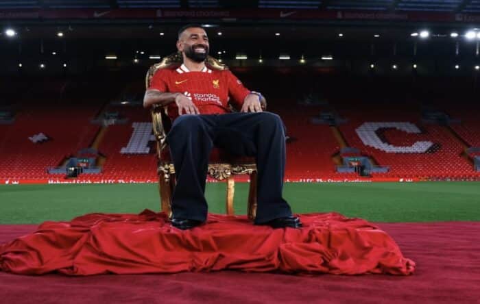 Salah acerta renovação com o Liverpool por mais duas temporadas