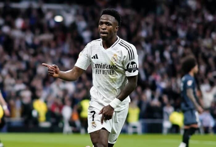 Vinícius Júnior acerta renovação com o Real Madrid por mais cinco anos