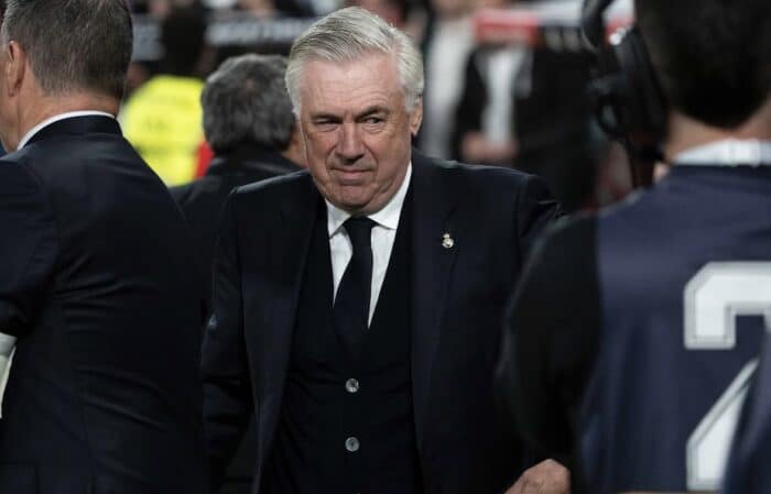 Ancelotti se despede do Real Madrid em lágrimas e emociona o Bernabéu