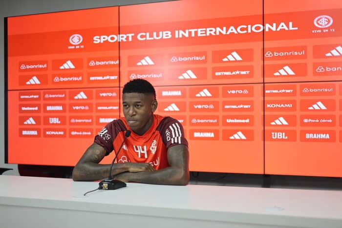 Internacional perde Vitão para as próximas rodadas do Brasileirão