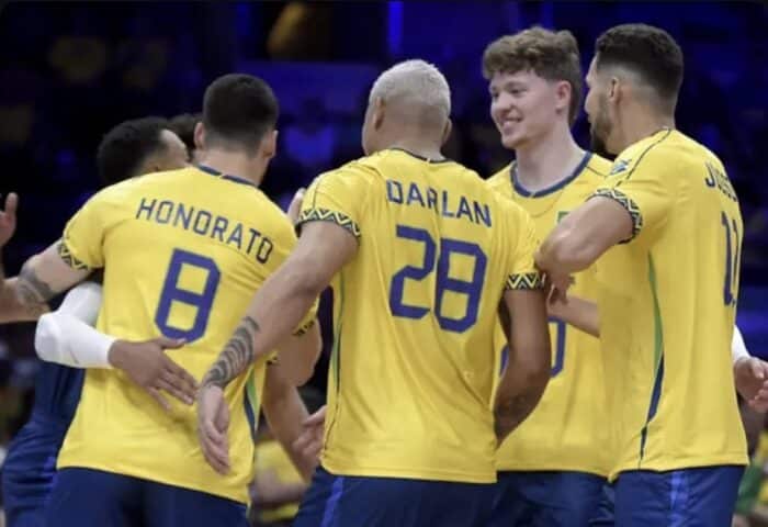 Brasil não toma conhecimento e estreia com vitória na VNL Masculina