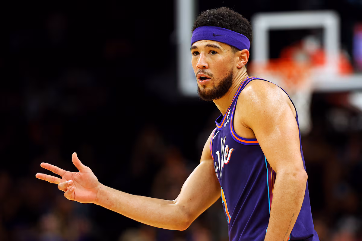 Devin Booker desfalca o Phoenix Suns nesta semana - NBA