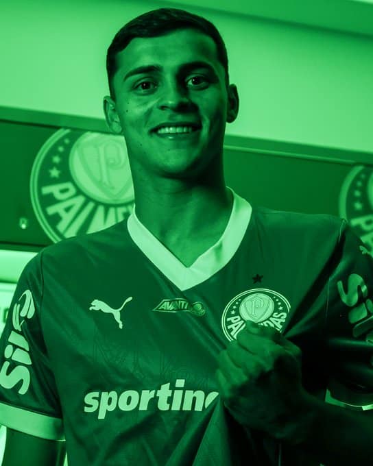 É do Verdão! Palmeiras anuncia Ramón Sosa como novo reforço
