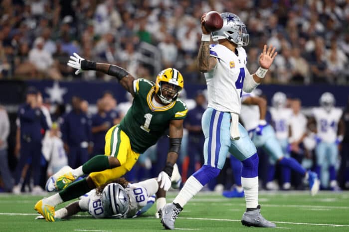 Cowboys e Packers protagonizam primeiro empate da NFL 2025/26