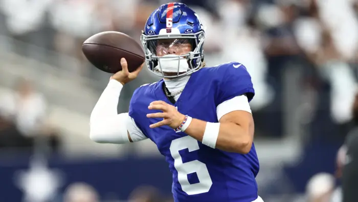 Jaxson Dart será o quarterback titular do New York Giants na Semana 4