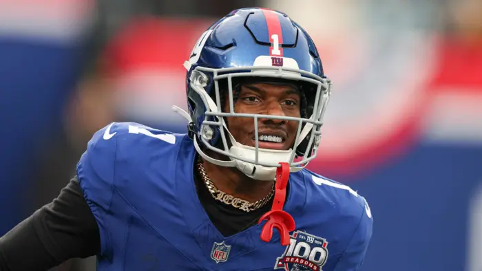 Malik Nabers está fora da temporada