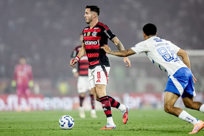 Saúl é mais um desfalque para o Flamengo contra o Bahia