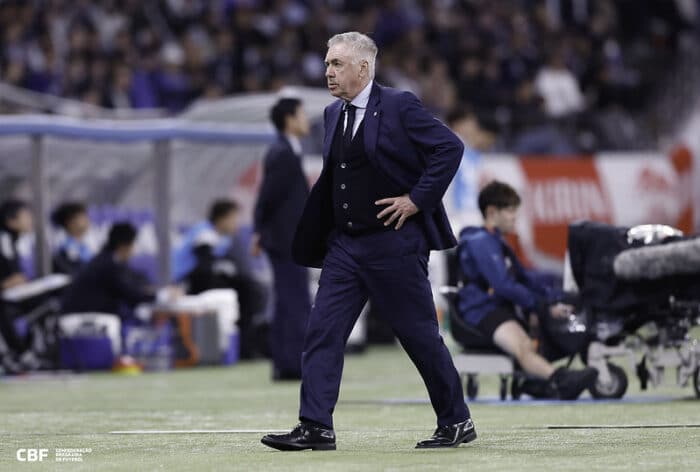 Carlo Ancelotti acompanhará Palmeiras x Cruzeiro - Futebol