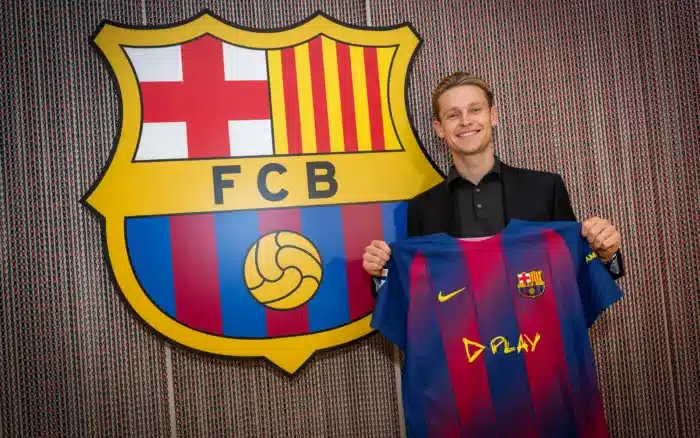 Barcelona renova com Frenkie de Jong