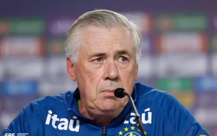 Carlo Ancelotti pretende convocar mais jogadores que atuam no Brasil