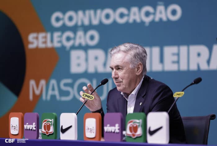 Carlo Ancelotti participa de evento “contra” treinadores estrangeiros - Futebol