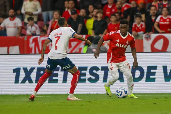 Internacional trabalha para ter Borré e Carbonero contra o Ceará