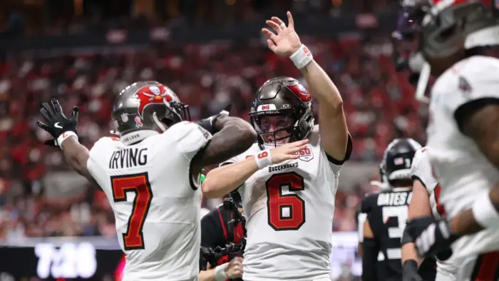 Tampa Bay Buccaneers espera voltas de Baker Mayfield e Bucky Irving - NFL