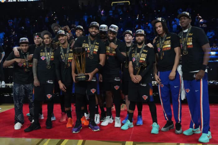 New York Knicks é campeão da NBA Cup - NBA