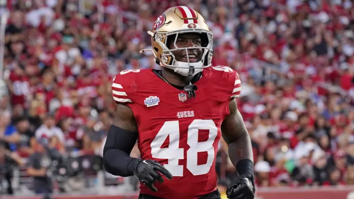 San Francisco 49ers perde substituto de Fred Warner para os Play-offs