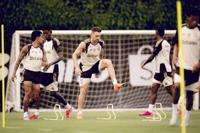 Flamengo pretende utilizar elenco principal nesta quarta-feira - Flamengo